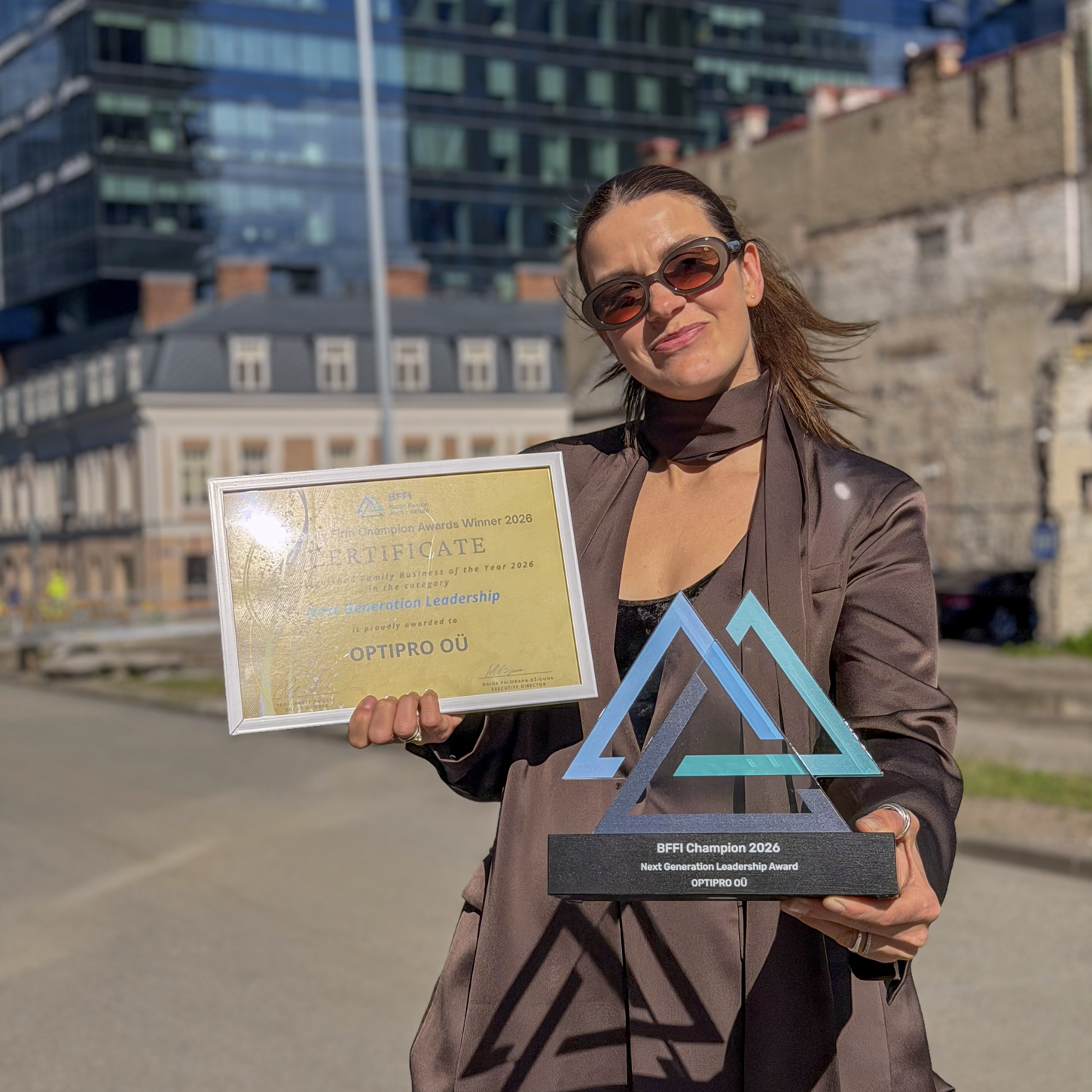 Pro Optika Receives Baltic Family Business Award for Next-Generation Leadership