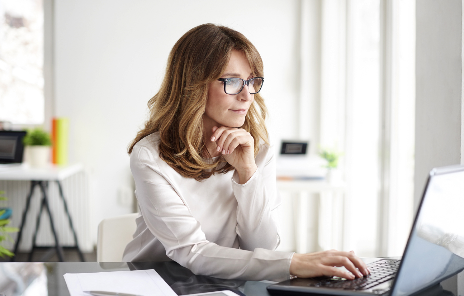 Employees with good vision work quickly and accurately
